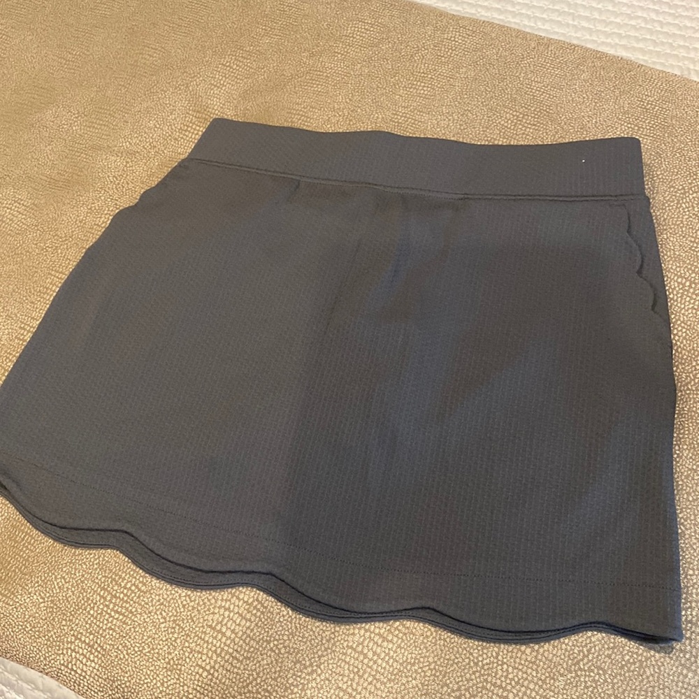 Pebble beach scalloped golf skort
